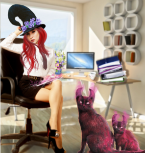 Проделки Чародейки.