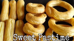 Заварное тесто ЭКЛЕРЫ ПРОФИТРОЛИ 