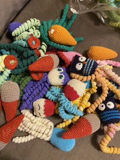 Добиваем недовязы с Мариной Стоговой