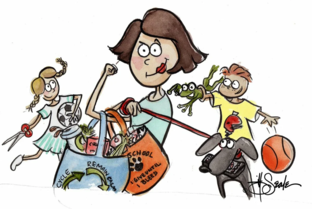 "Также как все, как все, как все..." - обычные переживания обычной женщины.