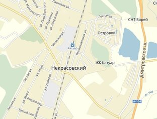 Посёлок Некрасовский Московской области 