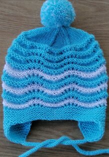 Вязание шапок для детей.