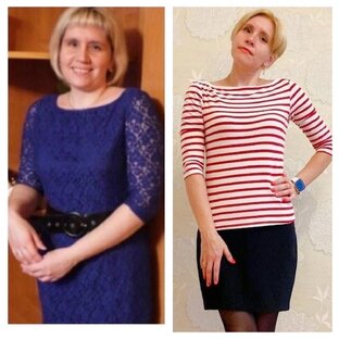 Результаты снижения веса 