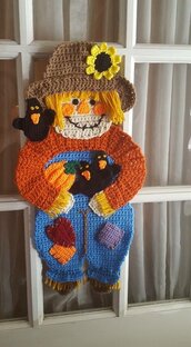 Аппликации крючком 