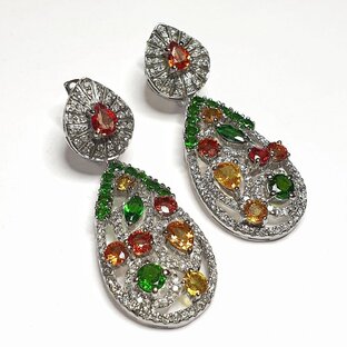 Серьги золотые