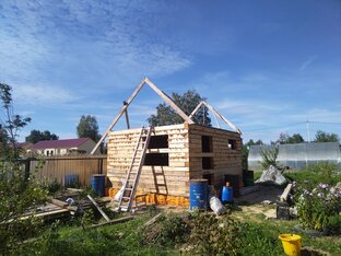 Постройка бани