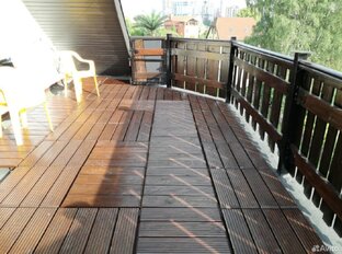 Настил из дерева 