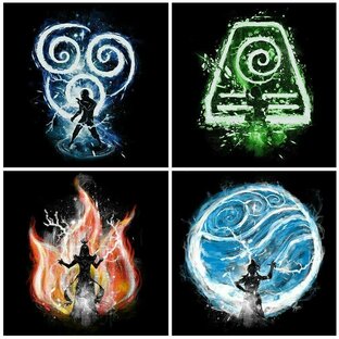 Стихии Огня, Земли, Воздуха и Воды