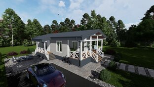 Видеоблог со стройки дома  Forester Scandi