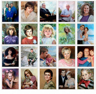 Портреты маслом