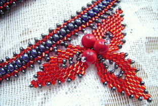 Колье "Трилистник" Мастер-класс