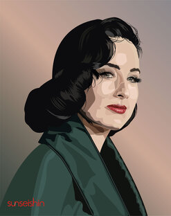 Векторный портрет