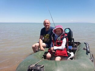 Рыбалка с Дочей /fishing with daughter