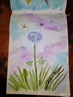 Цветок, воспоминания, о лете ...