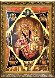 икона Пресвятой Богородицы Неопалимая Купина