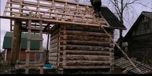 Строительство деревянной бани