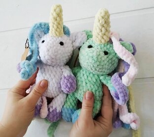 МК, мастер_класс по вязанию плюшевого единорога 🦄🦄🦄#вязание # игрушки #дети#т