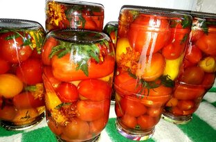 Заготовки и консервация на зиму🍅🍆🌱
