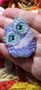 Совы гладью