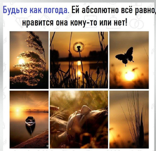 вот так надо жить