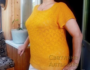 Летние женские кофточки (топы). 