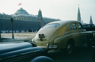 Москва 1952-1954 годов в фотографиях Мартина Манхофа.