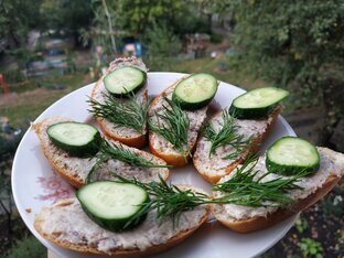 Бутерброды, брускеты