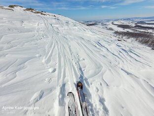 Горы и снег
