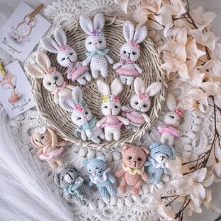 Игрушки для интерьерных кукол 