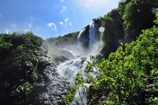 Список всех водопадов в окрестностях Сочи
