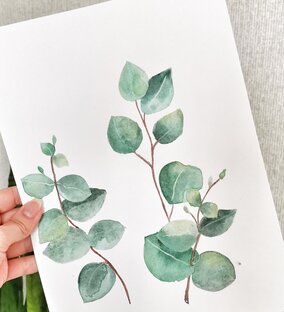 Акварельные рисунки