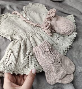 Детская одежда спицами