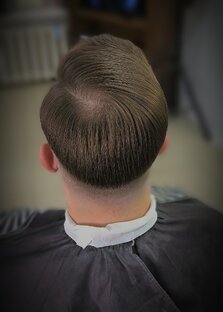 Стриганул как то) 