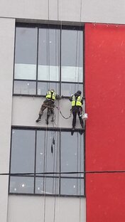 Услуги промышленных альпинистов, высотные работы в Москве 24/7