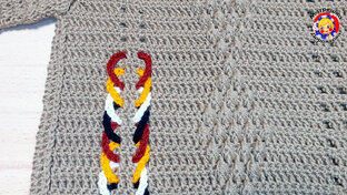 Необычные и интересные узоры крючком