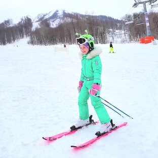 Детки на лыжах