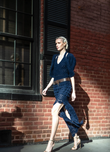 Вязаный подиум