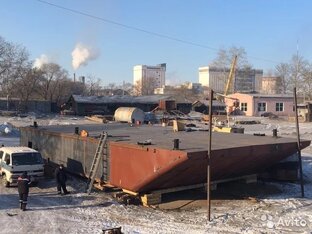 Строим баржи на Амуре