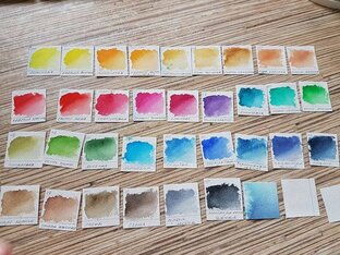 Моя коллекция акварели🎨