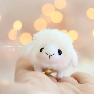 мк "Овечка из помпона" 