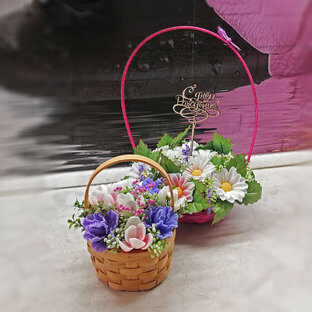 Букеты из мыла