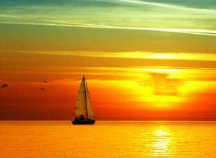 ЗАКАТЫ🌅 и ВОСХОДЫ🌄 в открытом море и не только☀️🔅