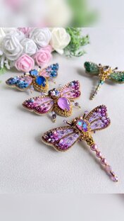 Броши насекомые 