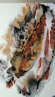 Акриловые заливки. Краска своими руками.