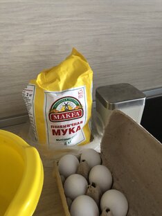 Бисквит, из 3 ингредиентов, который получится у всех