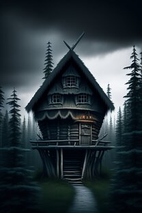 Молодожены. Как Кощей к Яге сватался