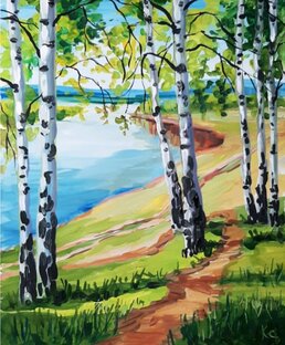 Рисуем лето. 