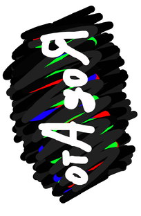 Алфавит в стиле, "цветное дежавю"