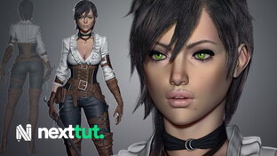 Создание женского персонажа в Zbrush