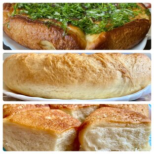 Хлеб на сковороде. Белый, пышный, мягкий с хрустящей корочкой! 